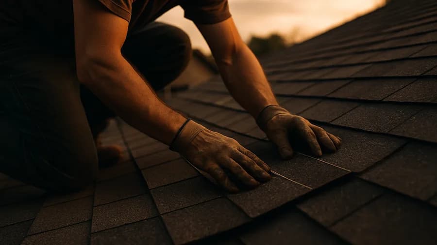 Roof repair service