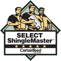 CertainTeed ShingleMaster Premier certified contractor badge